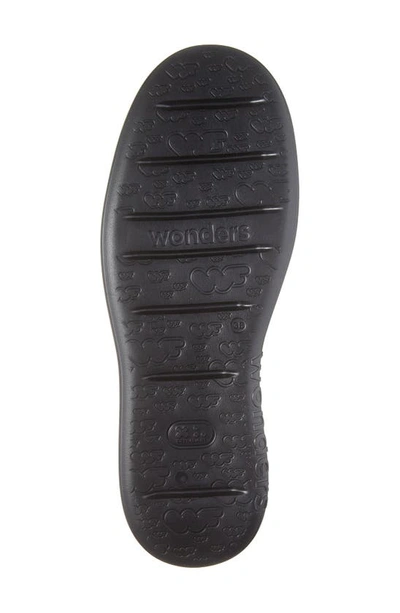 Wonders Platform Loafer In Wild Milk/ Wild Black