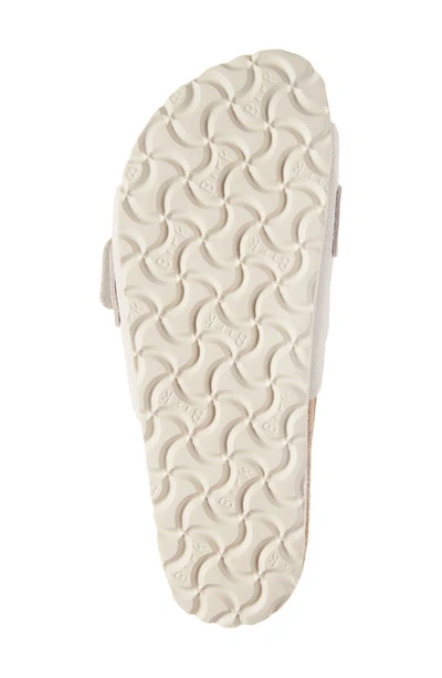Birkenstock Unisex Oita Modern Suede Sandal In Antique White In White