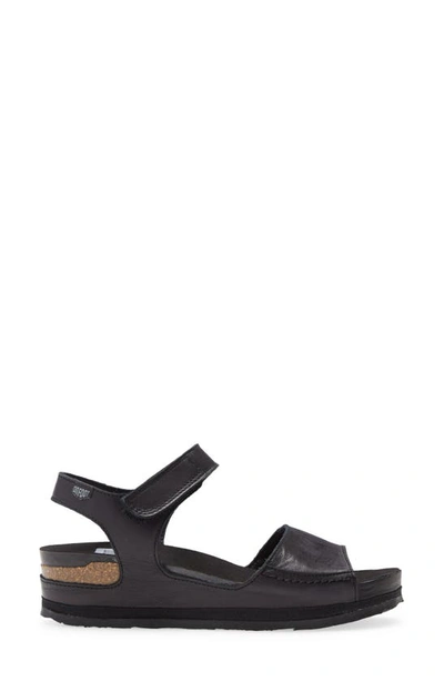 Shop On Foot Platform Sandal In Black