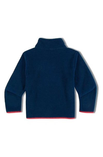 Shop Threads 4 Thought Kids' Jasper Quarter Zip Sweatshirt In Night Sky