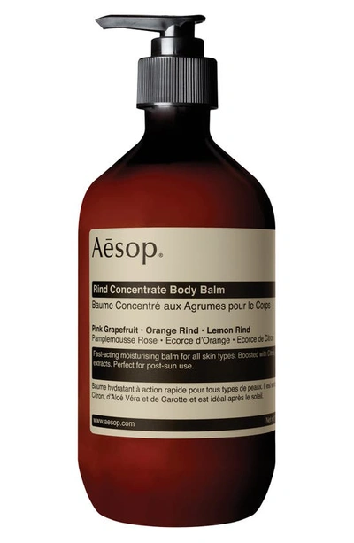 Shop Aesop Rind Concentrate Body Balm, 16.4 oz In Pump