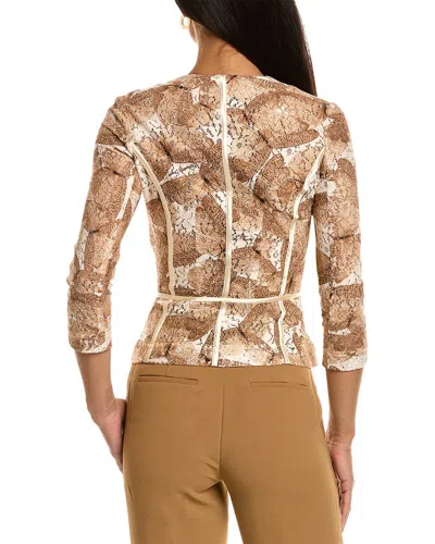 Elisabetta Franchi Jacket In Brown