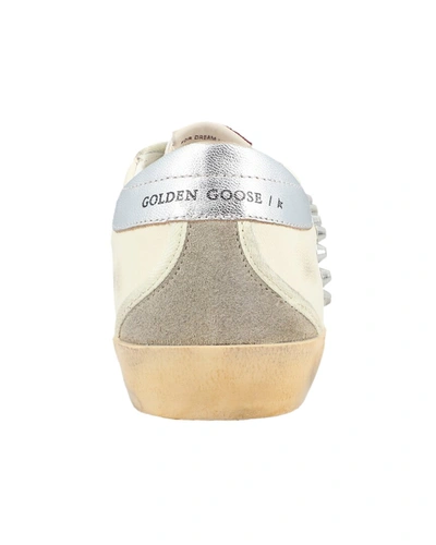 Shop Golden Goose Superstar Leather Sneaker In Beige