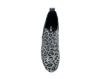 Shop All Black Women's Wild Chelsea Sneakers In Grey Leopard