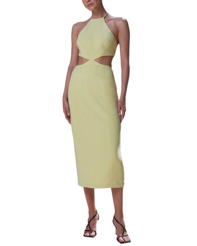 Shop Misha Collection Betty Dress In Green