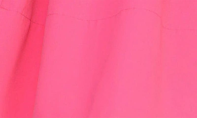 Shop Staud Landscape Cotton Blend Dress In Coral Pink
