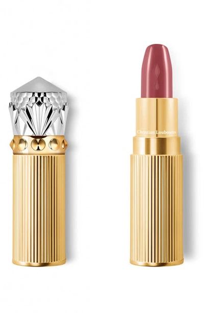 Christian Louboutin Louboutin Rouge Silky Satin On The Go Lipstick In Dune Kiss 332