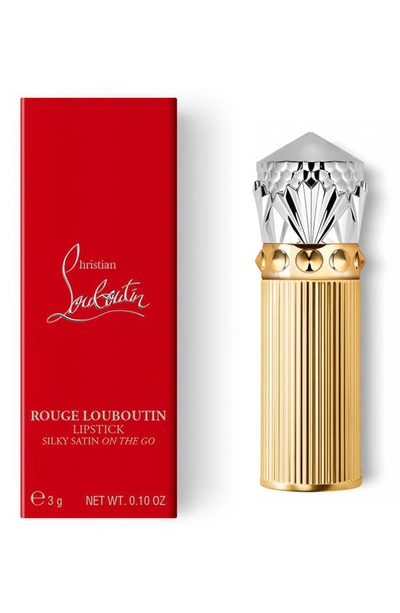 Shop Christian Louboutin Rouge Louboutin Silky Satin On The Go Lipstick In Chili Youpiyou 005