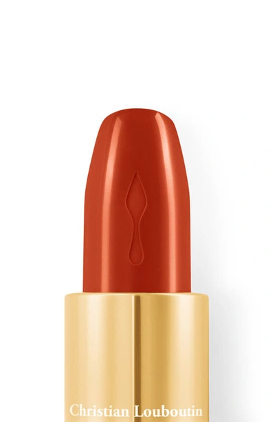 Shop Christian Louboutin Rouge Louboutin Silky Satin On The Go Lipstick In Chili Youpiyou 005