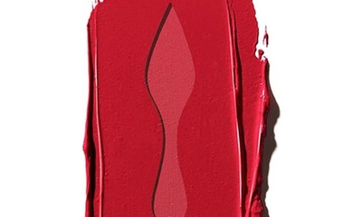 Christian Louboutin Louboutin Rouge Silky Satin On The Go Lipstick In Rouge Louboutin 001