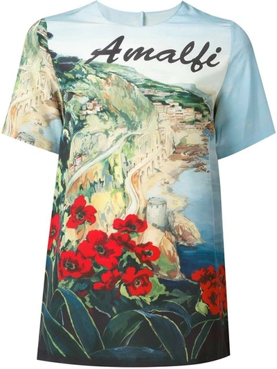 Dolce & Gabbana Amalfi Print T-shirt