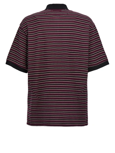 Shop Undercover Patch Striped  Shirt Polo Multicolor