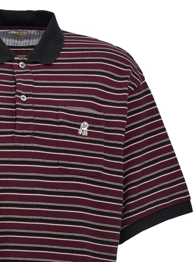 Shop Undercover Patch Striped  Shirt Polo Multicolor