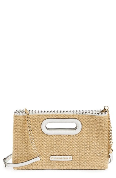 Retailer Michael Kors straw clutch