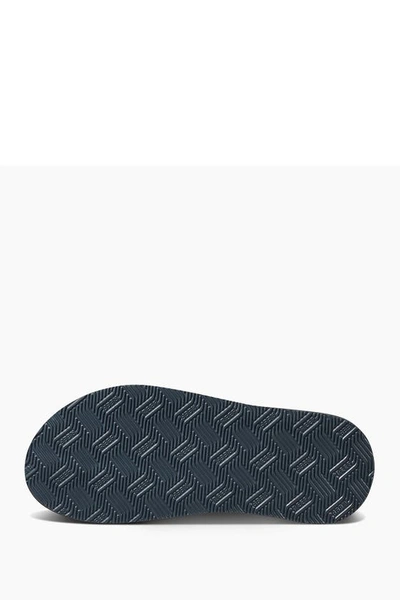 Shop Reef Cushion Spring Flip Flop In Black/grey