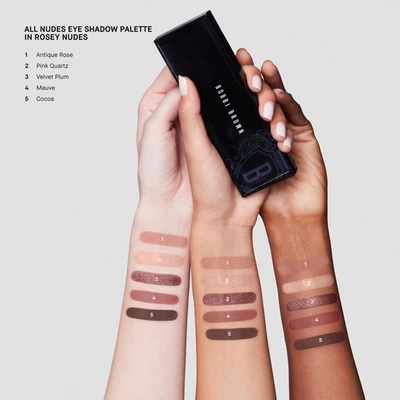 Shop Bobbi Brown Rosey Nudes Eye Shadow Palette In Default Title