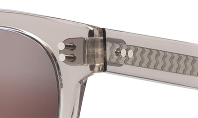 Shop Maui Jim Cheetah 5 52mm Polarized Square Sunglasses 52mm Cheetah 5 Polarized Square Sunglasses In Crystal Pink/ Maui Rose