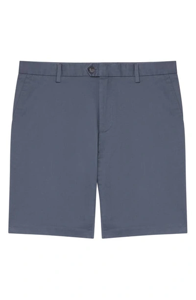 Shop Reiss Wicket Shorts In Airforce Blue