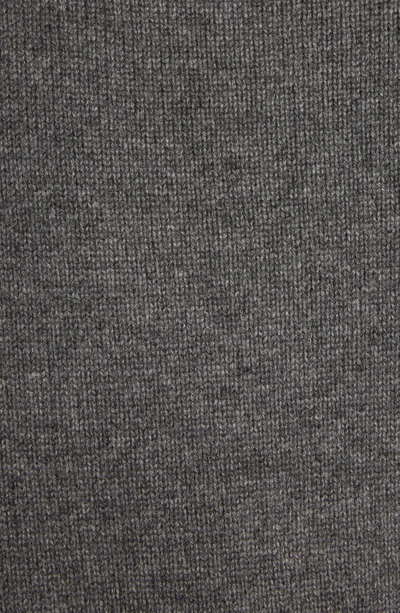 Shop Golden Goose Cashmere & Wool Hooded Sweater In Grey Melange