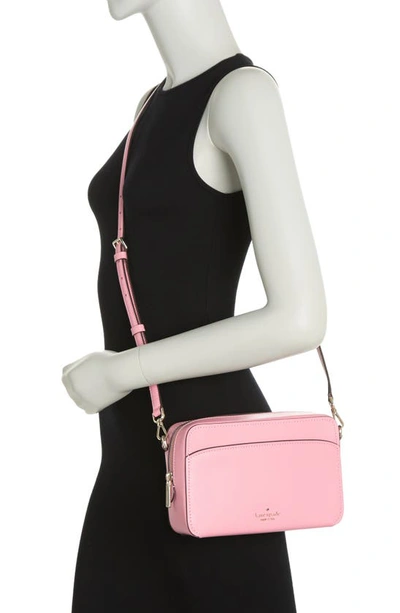 Shop Kate Spade Lauryn Camera Bag In Bright Carnation