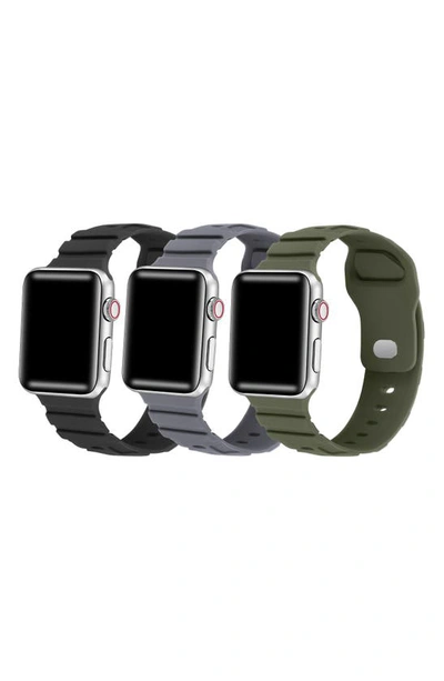 The Posh Tech Pack Of 3 In Black Multi