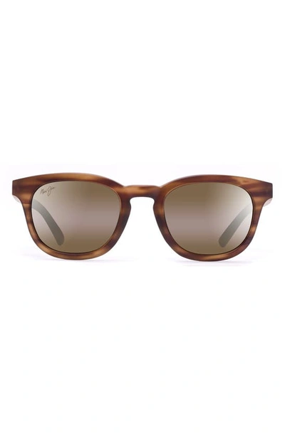 Shop Maui Jim Koko Head 48mm Small Polarizedplus2® Sunglasses In Matte Tortoise/ Hcl Bronze