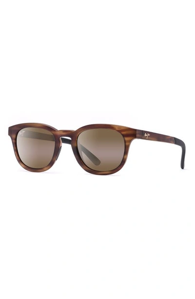 Shop Maui Jim Koko Head 48mm Small Polarizedplus2® Sunglasses In Matte Tortoise/ Hcl Bronze