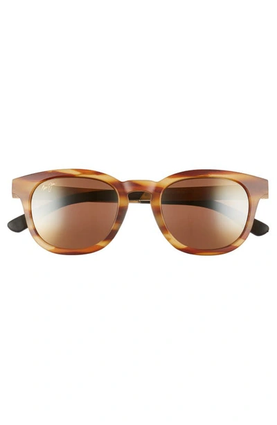 Shop Maui Jim Koko Head 48mm Small Polarizedplus2® Sunglasses In Matte Tortoise/ Hcl Bronze