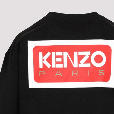 Shop Kenzo Paris Regular Sweatshirt In Black