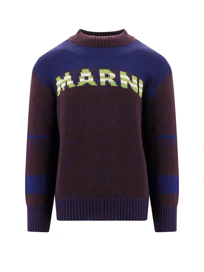 Shop Marni Sweater In Multicolor
