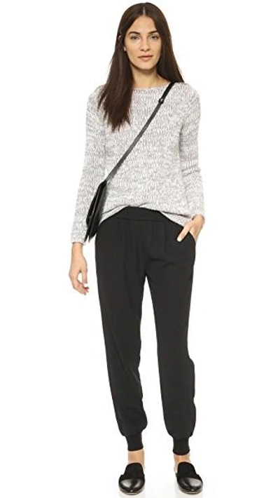 Shop Joie Mariner Trousers In Caviar