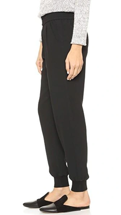 Shop Joie Mariner Trousers In Caviar