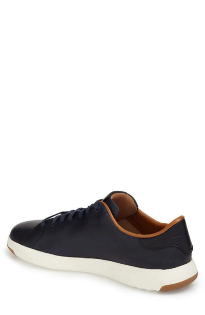 Shop Cole Haan Grandpro Low Top Sneaker In Blazer Blue Leather