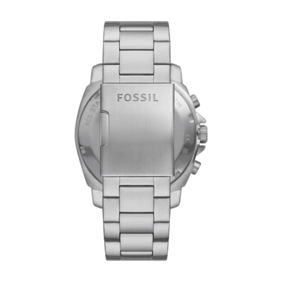 Shop Fossil Outlet Men's Privateer Chronograph, Stainless Steel Watch In Silver