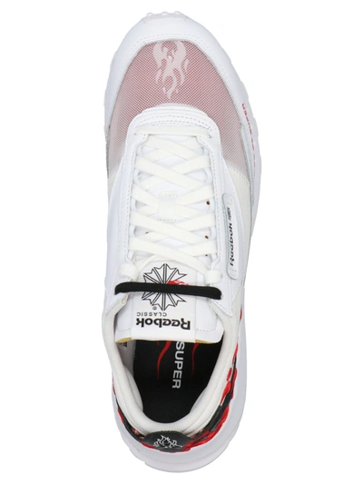 Shop Vision Of Super 'cl Legacy'  X Reebok Sneakers In White