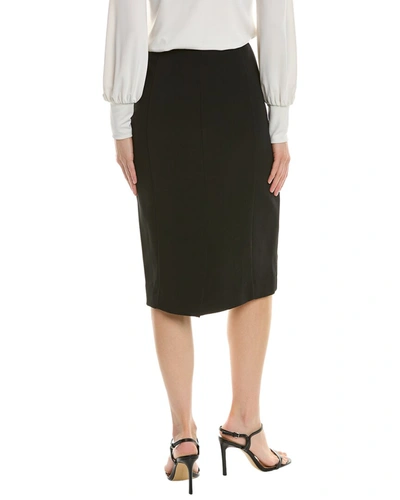 Shop Carolina Herrera Pencil Skirt In Black
