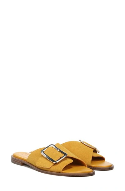 Shop Naturalizer Forrest Slide Sandal In Golden Rod