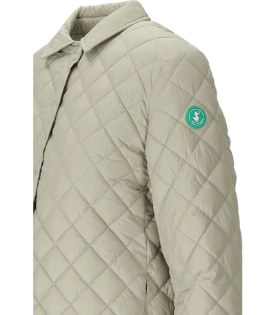 Shop Save The Duck Libra Beige Padded Jacket
