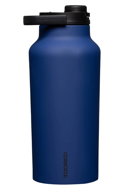 Shop Corkcicle 60 Ounce Sport Jug Water Bottle In Midnight Navy