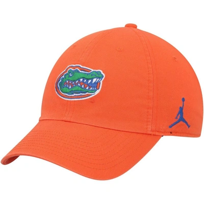 Shop Jordan Brand Unisex  Orange Florida Gators Heritage86 Logo Performance Adjustable Hat