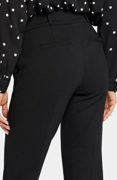 Shop Nydj Sculpt-her™ Classic Ponte Trouser Pants In Black