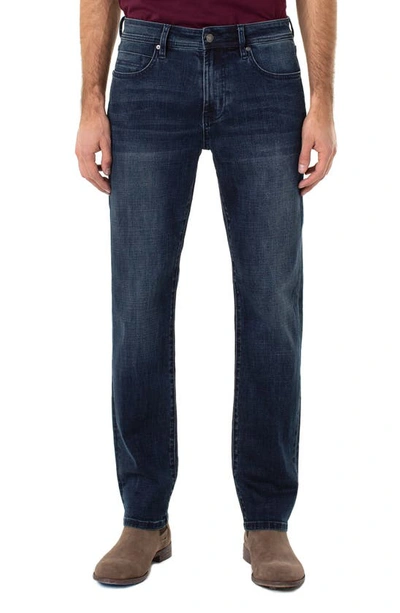 Shop Liverpool Los Angeles Regent Coolmax® Relaxed Straight Leg Jeans In Palo Alto Dk