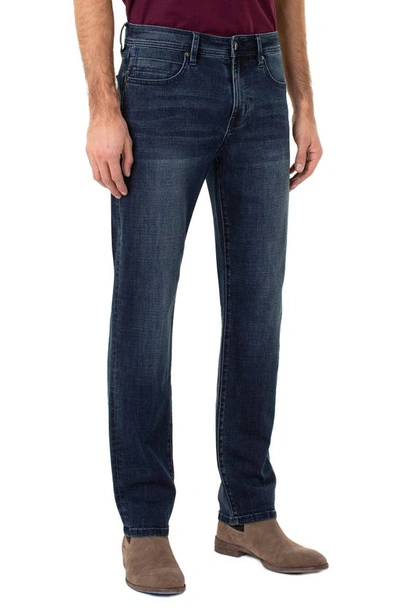 Shop Liverpool Los Angeles Regent Coolmax® Relaxed Straight Leg Jeans In Palo Alto Dk