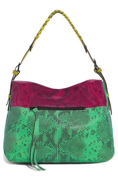 Shop Aimee Kestenberg Bali Double Entry Bag In Multi Cobra
