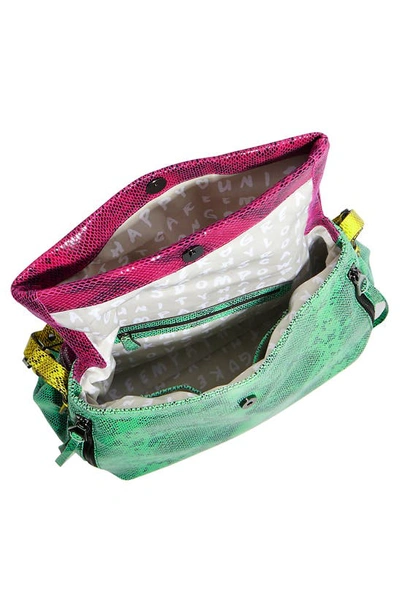 Aimee Kestenberg Bali Double Entry Bag In Multi Cobra