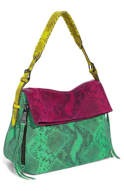 Shop Aimee Kestenberg Bali Double Entry Bag In Multi Cobra