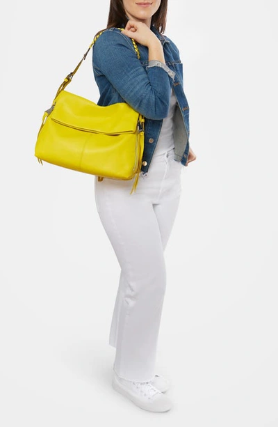 Shop Aimee Kestenberg Bali Double Entry Bag In Lemon