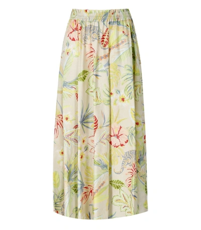 Shop Twinset Giungla Ivory Long Skirt