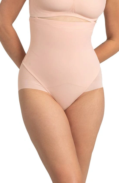 Shop Honeylove Superpower Briefs In Rose Tan