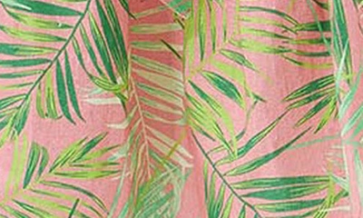 Shop Barbour Papyrus Palm Print Cotton Sundress In Multi Pink